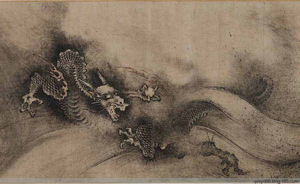 史上最有名的九龙图上博翰墨荟萃美国藏中国五代宋元书画展一