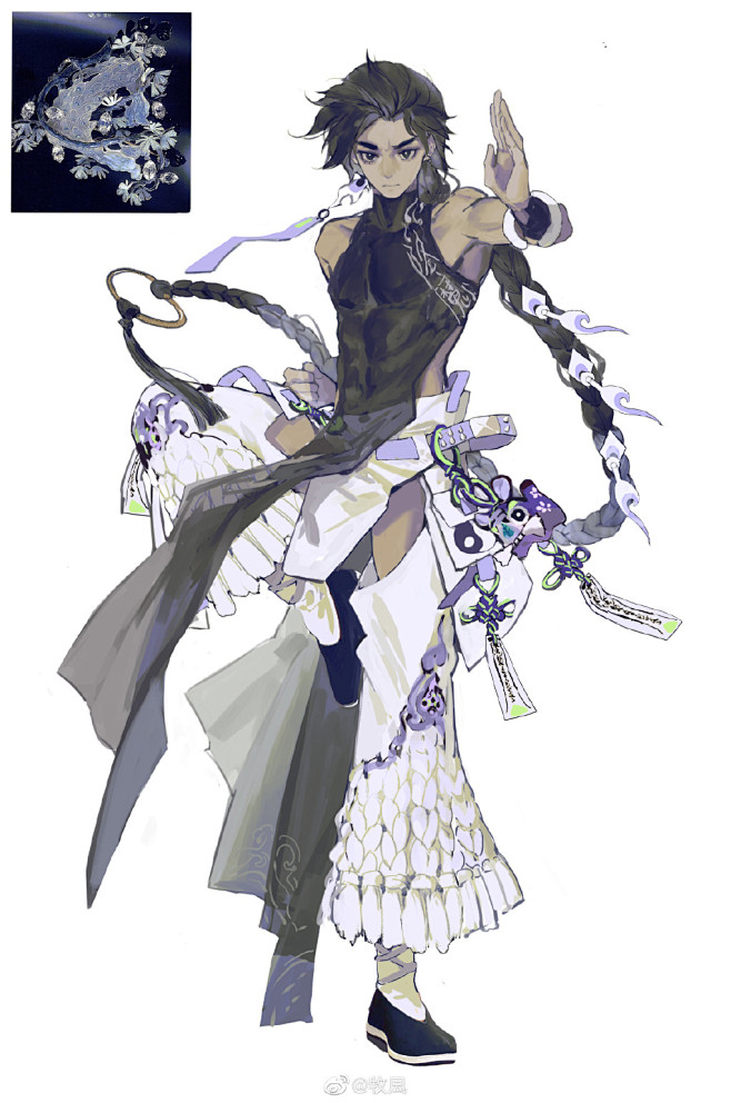 曼奇立德原画培训的微博微博