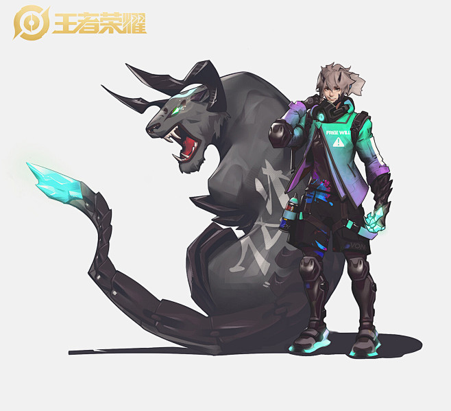 王者荣耀裴擒虎天狼狩猎者kpl限定maosheyang