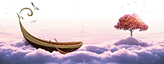 飞天胖虎采集到【海报banner】-浪漫/梦幻