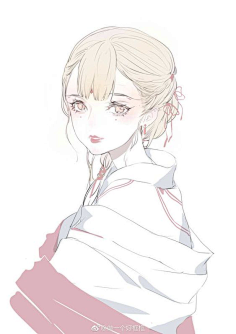 三本夏实采集到清新插画