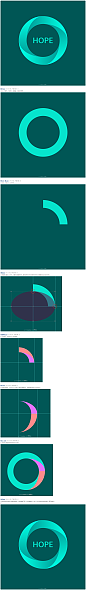画等分圆环的小技巧 - 图标界面设计教程 - ICONFANS
