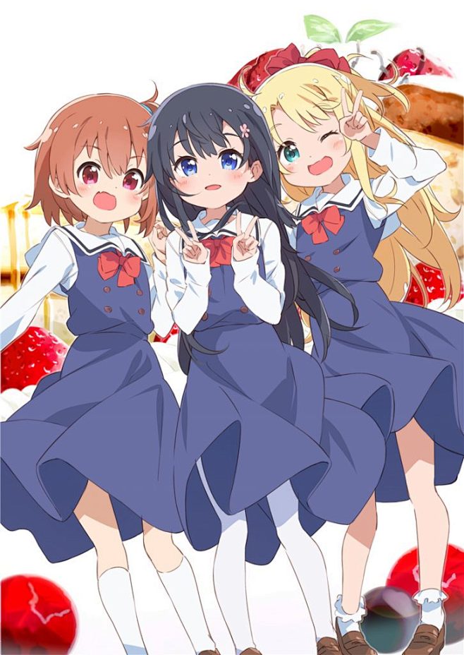 动漫天使降临到我身边三人萝莉