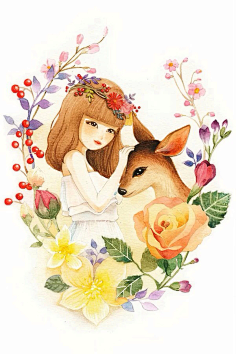 大猩猩-X采集到花儿