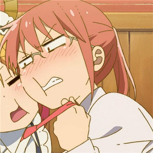 小林家的女仆龙头像康娜头像qq头像情侣头像