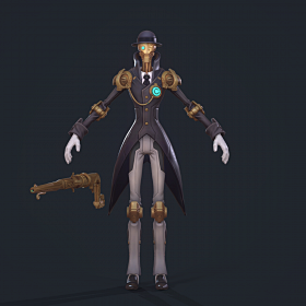 枪火游侠侯爵皮肤人偶