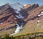 "Glacier Park - Mt. Henkel" Oil on Canvas 36 x 40 Inches