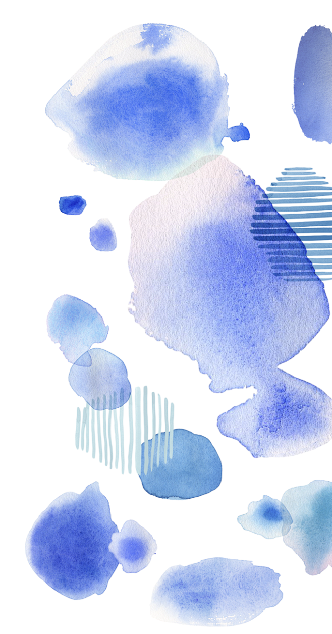 中式古典背景笔触海浪波浪水墨肌理纹理底纹蓝色水彩笔刷psd素材淘宝