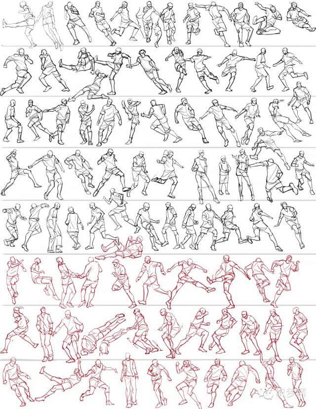 5000人物着衣#动态速写#图 - #角.