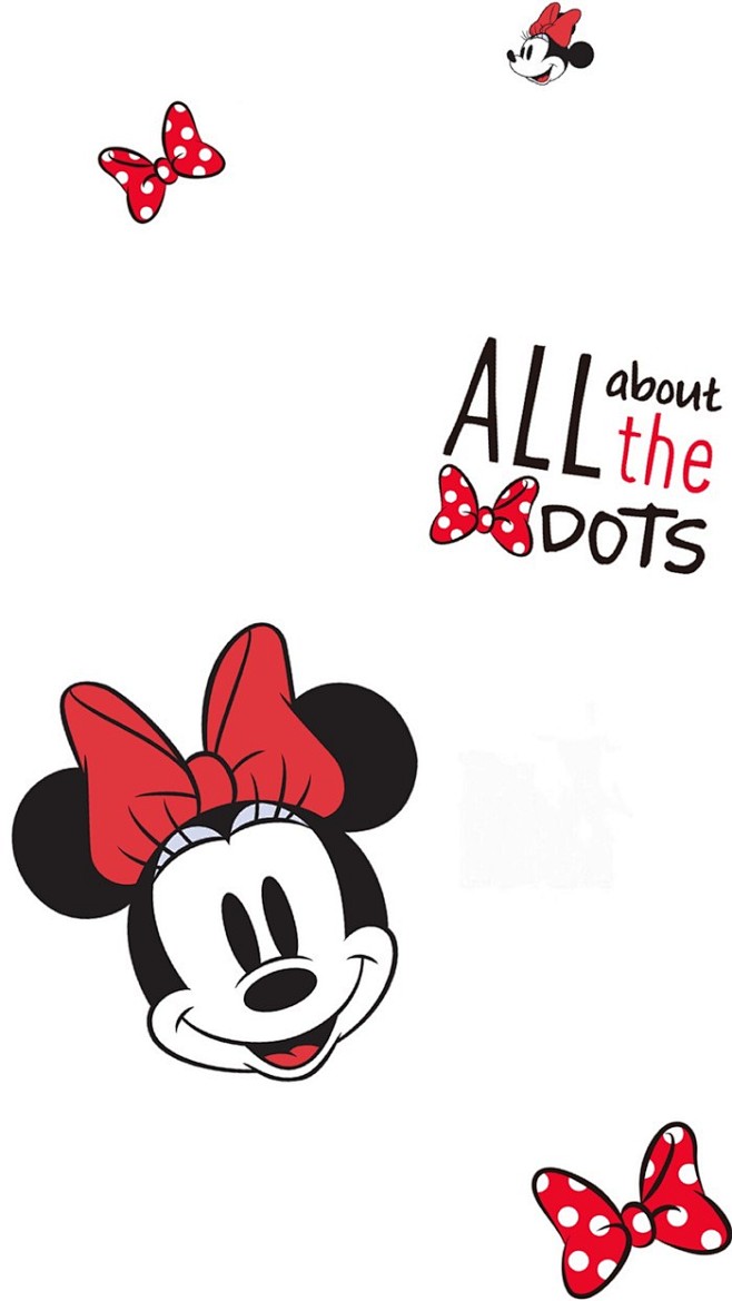 原创米妮锁屏壁纸