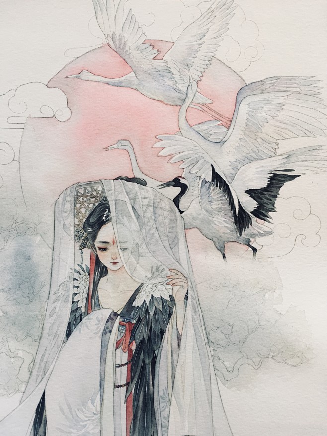 麦子Zzz想翻屋企采集到手手绘绘插插画画