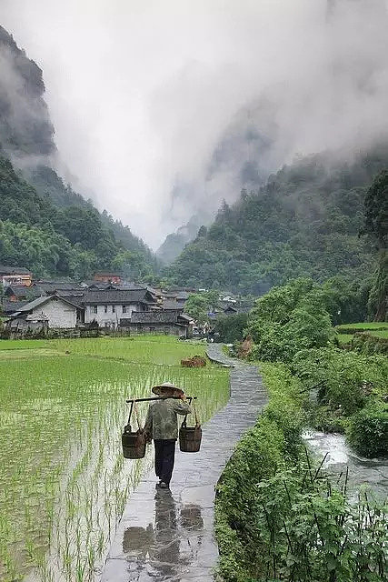 ”醉美“中国风的乡村景观·淳朴