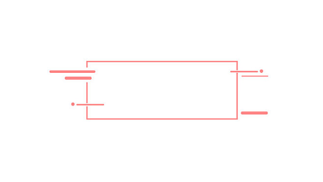 几何线条粉色对话框文字框边框标题框文本框简约边框素材