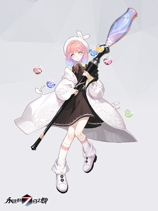 新提醒永远的七日之都原画立绘解压370m原画资源萌出血动漫论坛萌出血