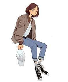 mika-Li采集到人物插画