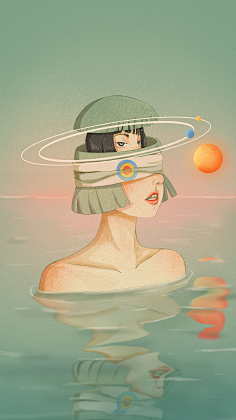 额骗人呀采集到插画