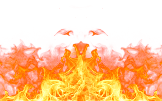 火焰png 素材免抠图红色火焰火山合成素材