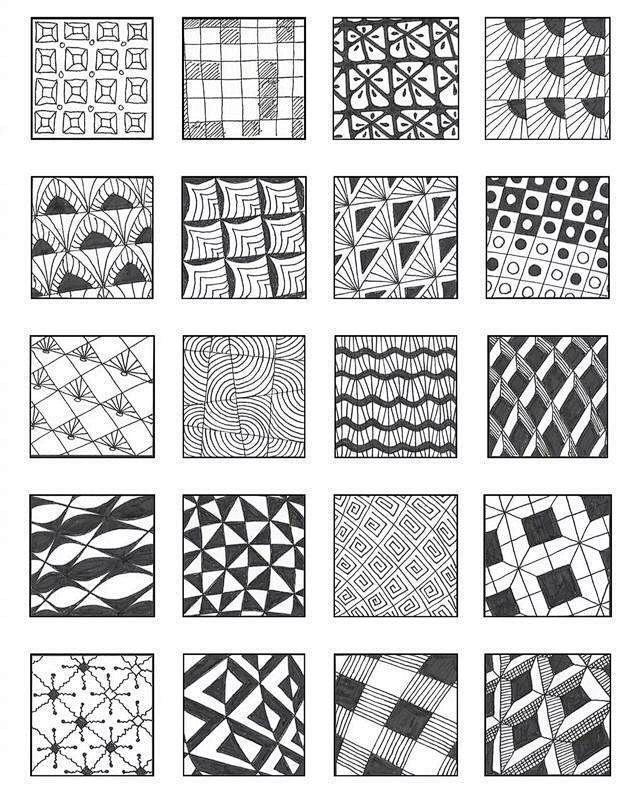 装饰画点线面平面构成