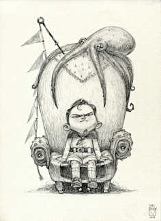 上帝右手采集到儿童插画