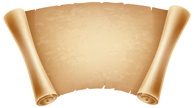 古典中国风水墨复古文化圣旨字画山水卷轴画布羊皮纸免扣素材