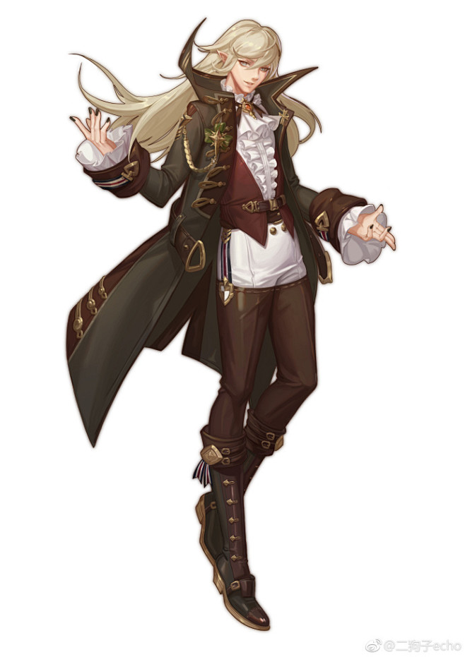 欧洲贵族 骑士制服 帅气