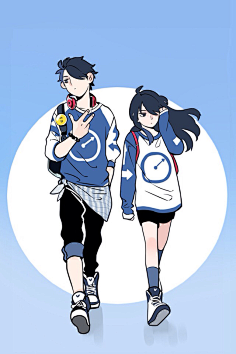 一分为二采集到二次元