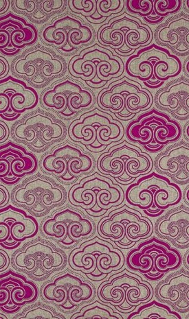 明代最有代表性的云纹现在基本上已经成了日本纹样了有时候不知怎么讲