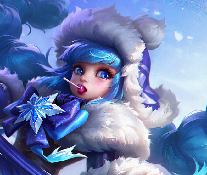 干将莫邪新皮肤冰霜恋舞曲sufu祝大家情人节快乐