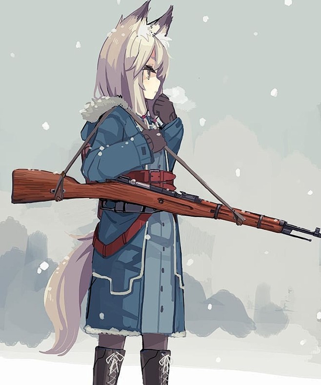 二次元俄罗斯士兵