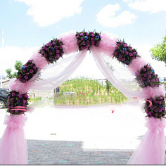 尚尚国际爱克拉婚礼采集到鲜花拱门