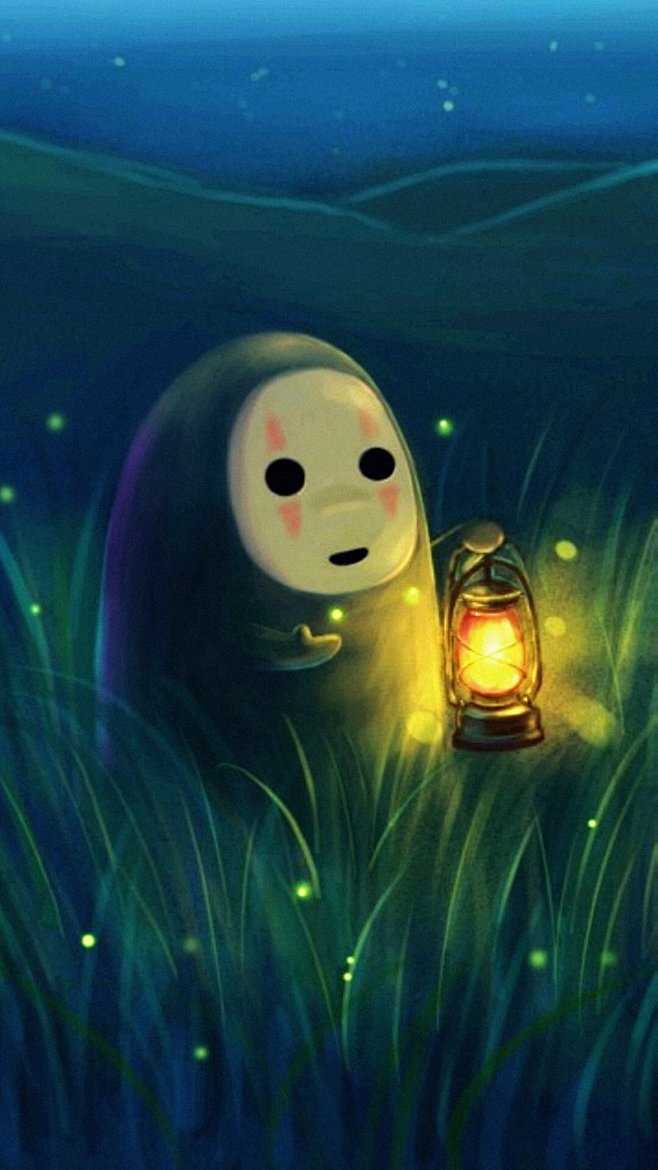 可爱无脸男高清iphone6splus手机壁纸