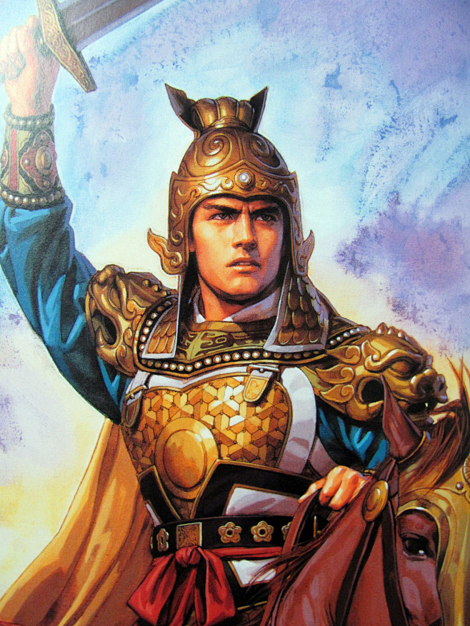 三国志英杰插画集姜维