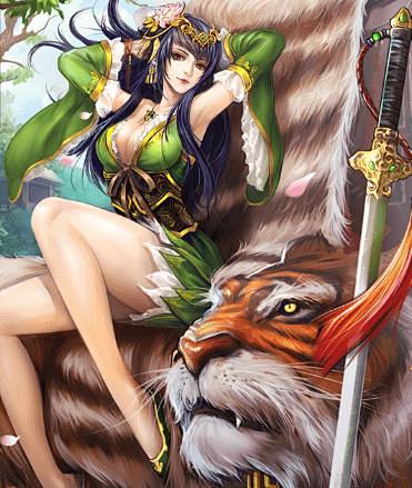 三国杀诸葛果爆衣图三国杀蔡夫人透视图邪恶三国杀邪医图小吃大全