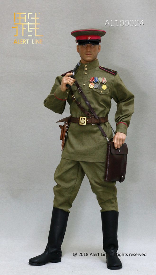 二战苏联军官制服图片