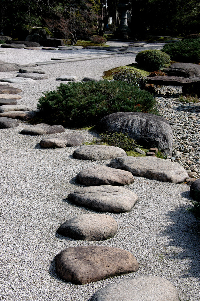 l丨日式枯山水园林景观设计2413567054