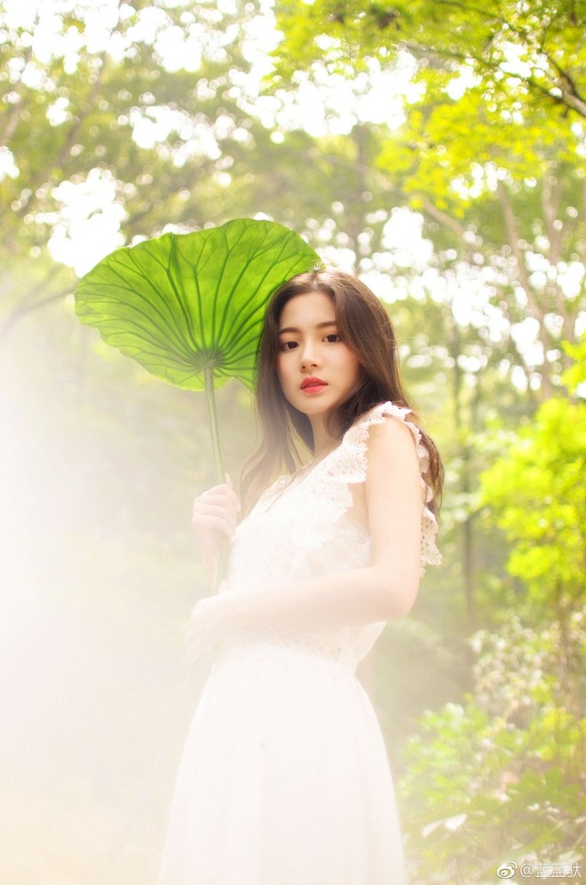 组图湖南师范大学校花气质佳百变少女楚楚动人张蓝就读于湖南师范大学