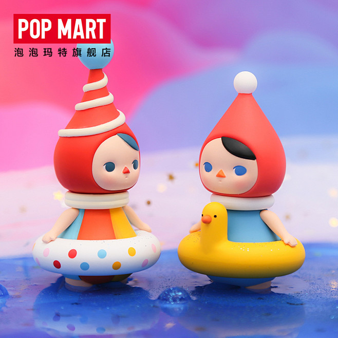 popmart泡泡瑪特畢奇泡泡圈盲盒系列公仔卡通二次元手辦女生禮物tmall