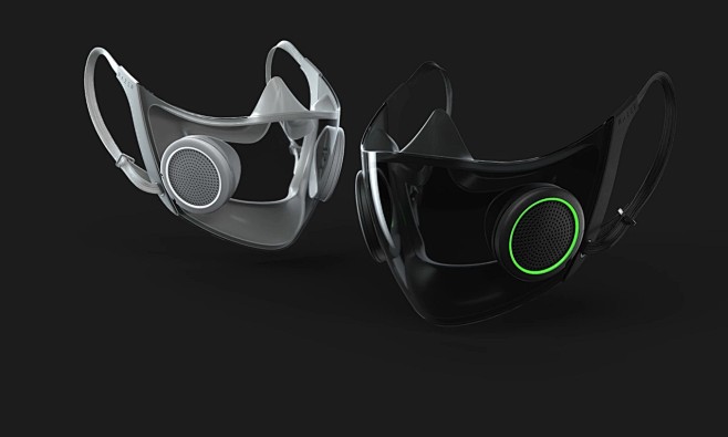 雷蛇发布赛博朋克美学智能概念口罩–nowre现客