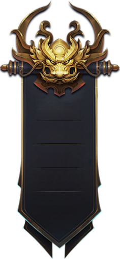 传奇框框游戏框旗帜卡牌边框