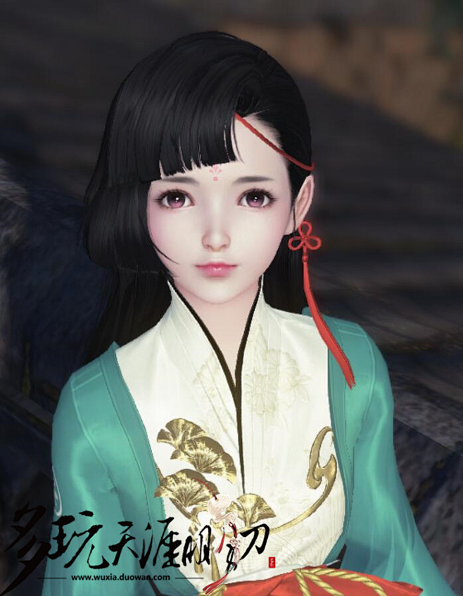 软萌小可爱 天涯明月刀ol少女捏脸分享