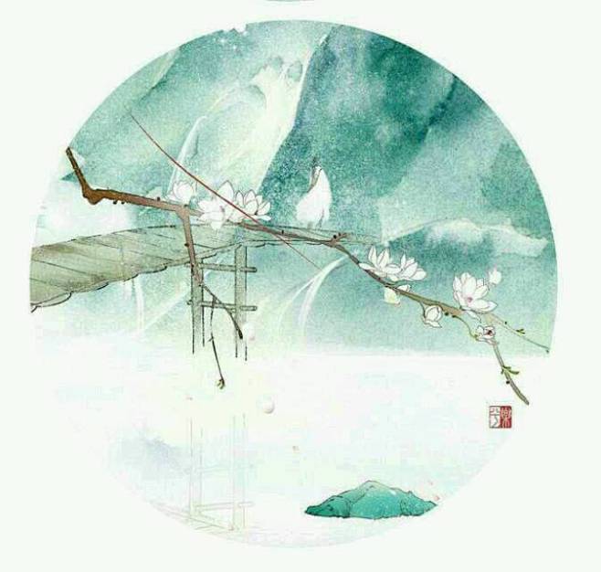 清痕落月从美工乱乱转采于2017-10-17 20:05:01头像底图-古风头像素材