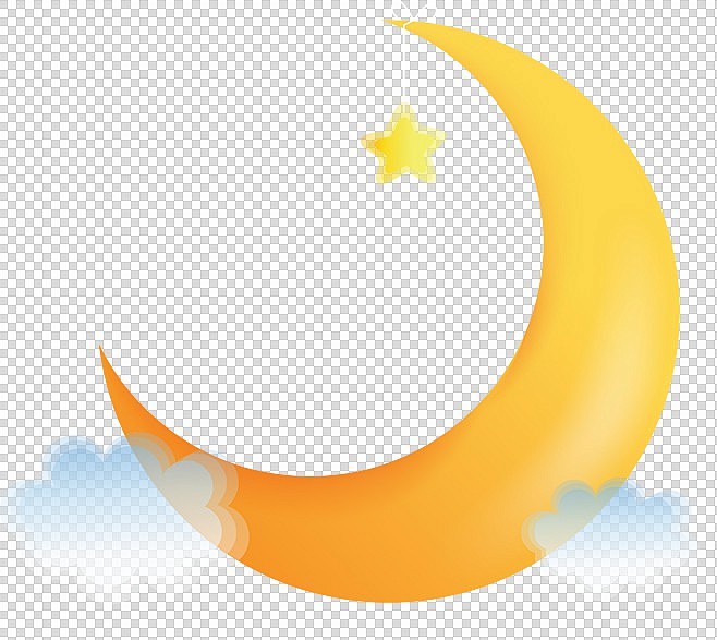 节日庆典清新可爱卡通鼠绘中秋节月亮月芽手绘图片免抠素材透明背景