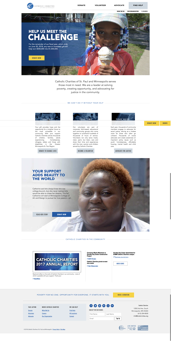 Catholic Charities of St. Paul and 