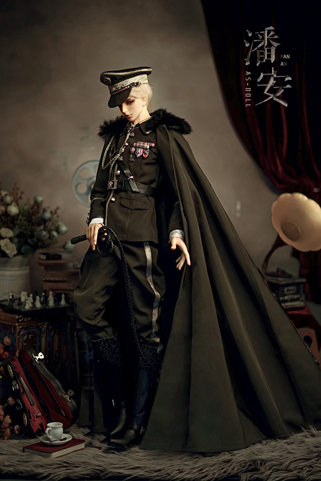 bjd娃娃as天使工房潘安军装版dl117091a淘宝网