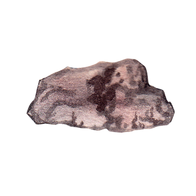 水彩岩石插图png元素免扣stnelnt02