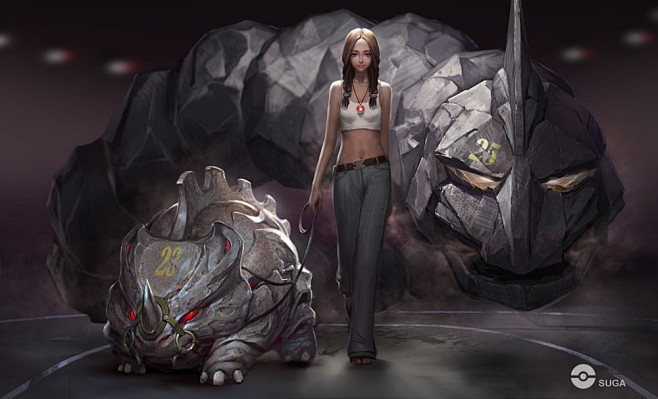 artstation-花瓣网|陪你做生活的设计师 | t, dae