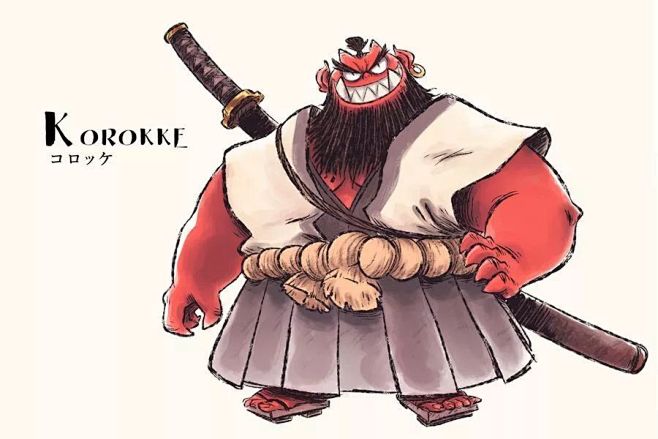 小怪物太可愛了,日本妖怪漫畫《korokke》