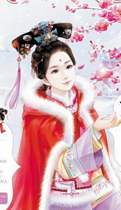 云深封面采集到清装美女