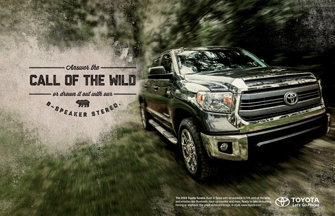 【蜂讯网】高清大图##海报设计# #创意海报# #海报 创意# #平面广告# #汽车平面广告# #汽车海报设计# #汽车平面设计# #汽车创意海报# #创意广告#------------------------------------------------------美国Toyota丰田汽车创意广告设计:挑战