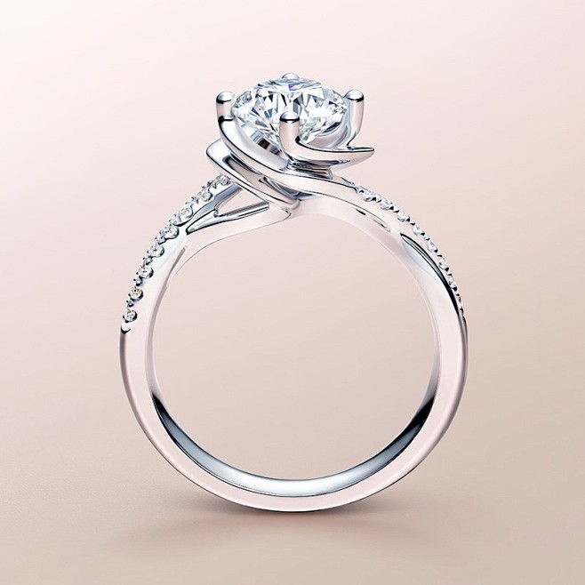 dr钻戒believe系列纯爱款求婚钻戒图片及价格dr钻戒官网